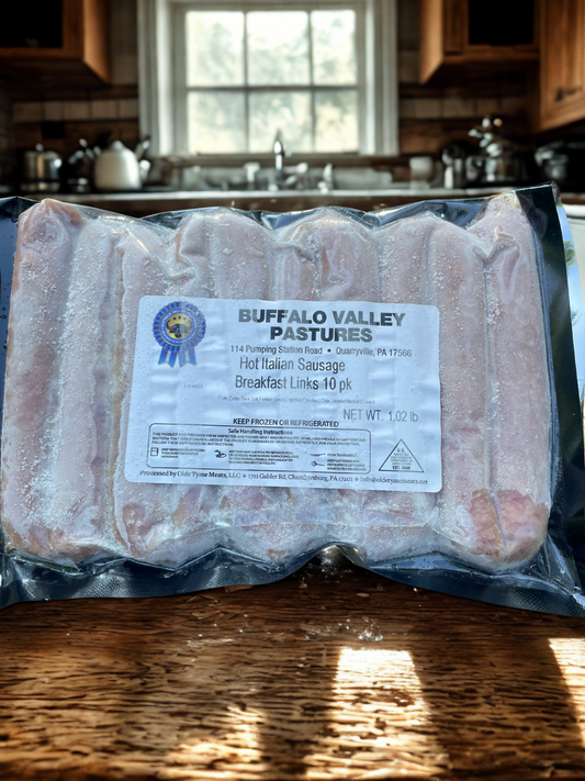 Hot Italian Breakfast Sausage | 1 lb per pack