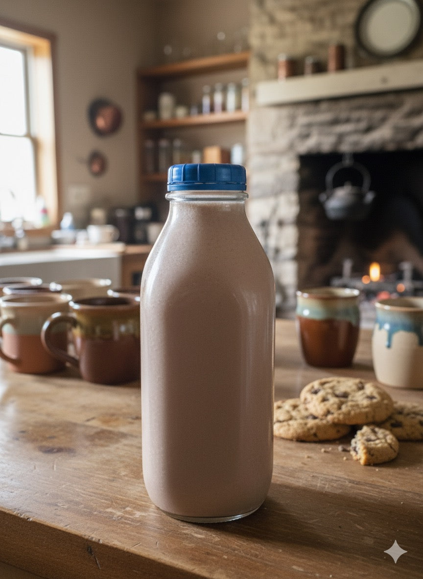 100% grass-fed chocolate milk | 1 quart