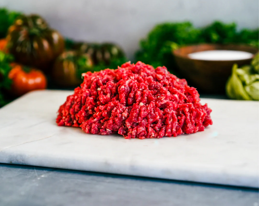100% Grass-fed ground beef
