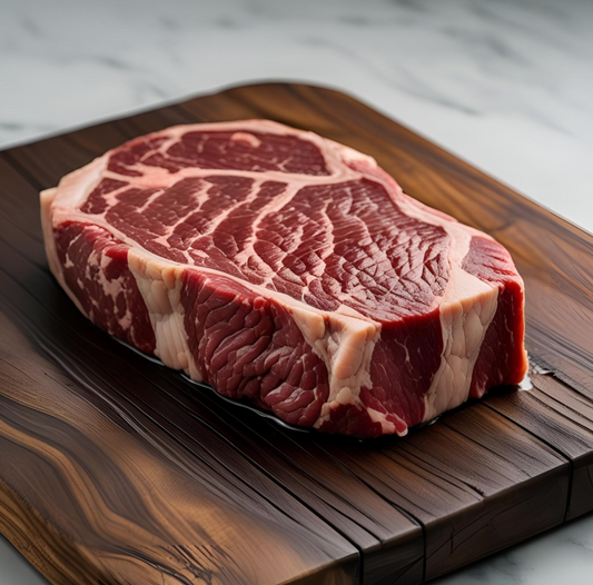 100% Grass-fed beef New York Strip Steak | Approximately .92 lb