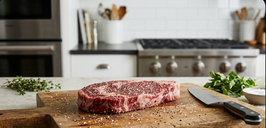 100% Grass-fed Delmonico Steak (Boneless Ribeye)