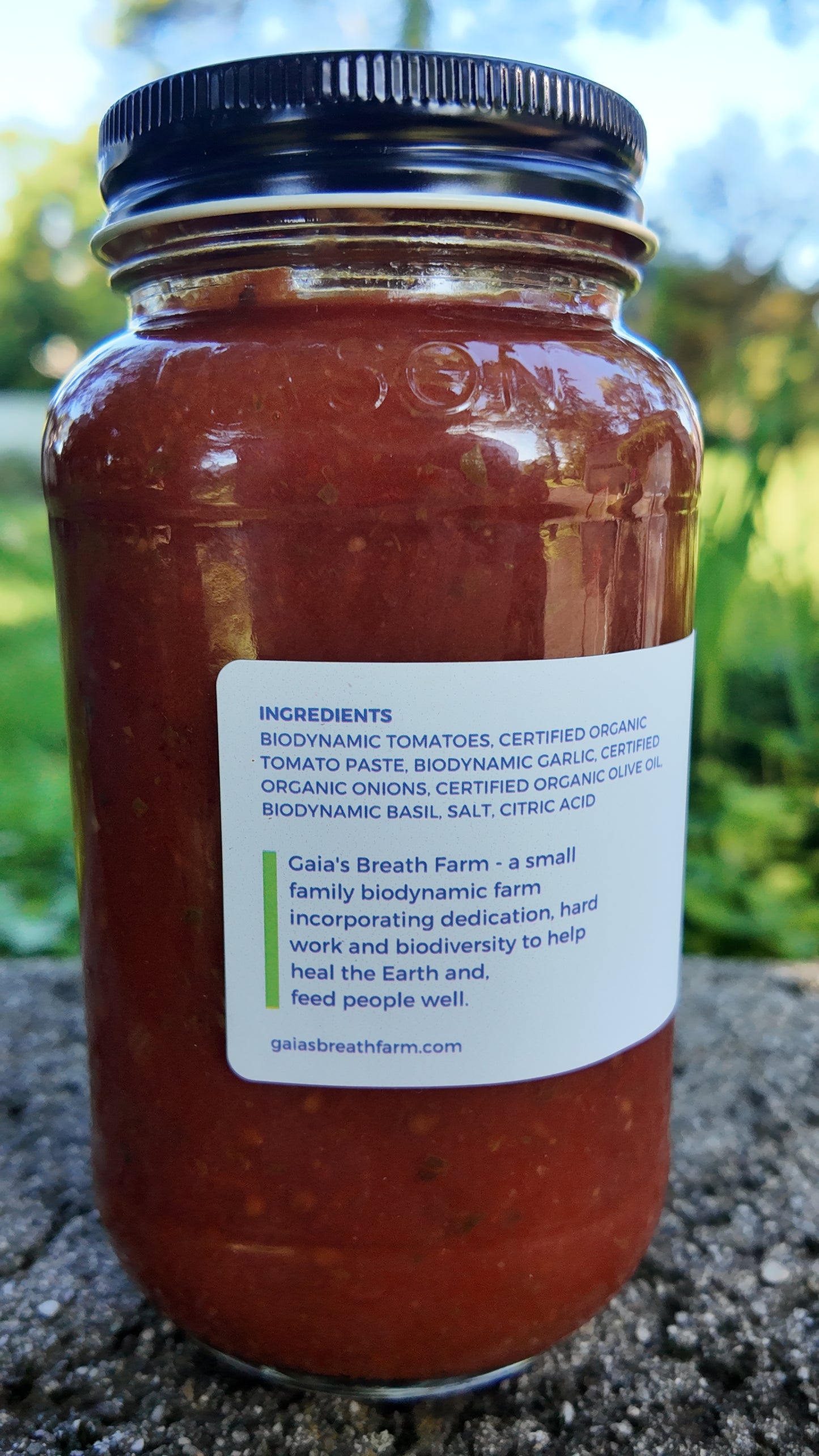 Biodynamic Tomato Sauce