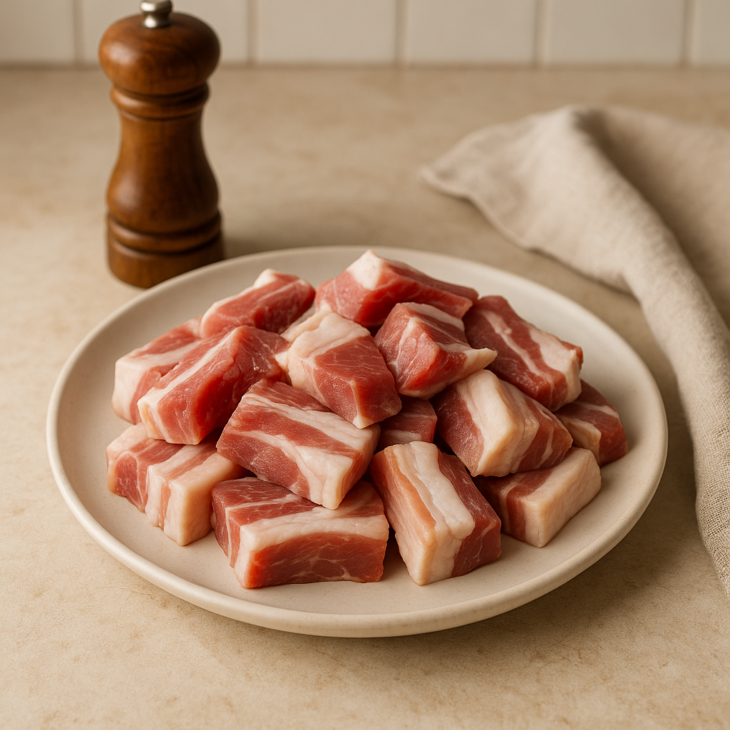 Pasture-raised & Organic Bacon Ends | Approximately 1lb