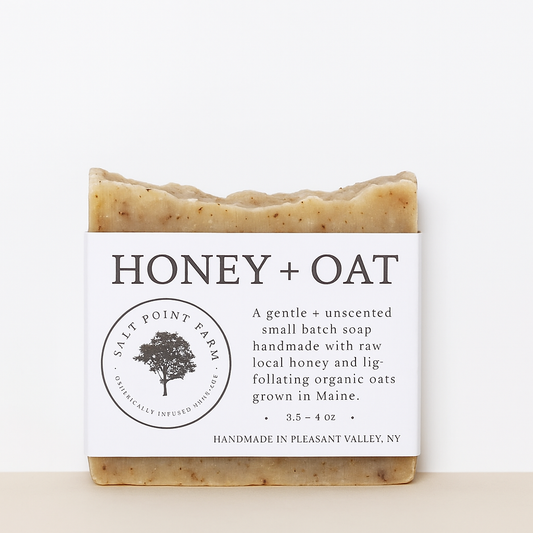 Organic Honey + Oat Soap