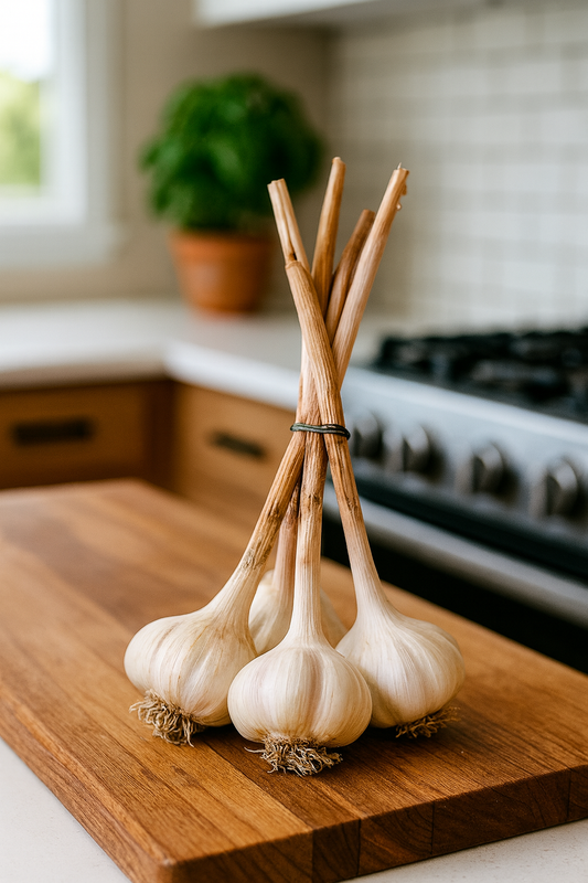 Garlic Bulb Bundle | 4 bulbs for $16
