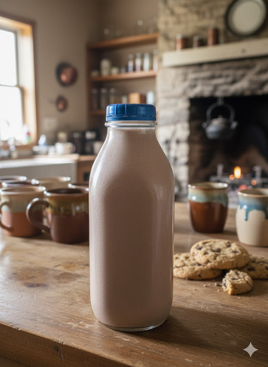 100% grass-fed chocolate milk | 1 quart