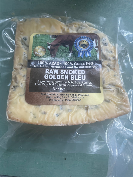 Raw Smoked Golden Bleu