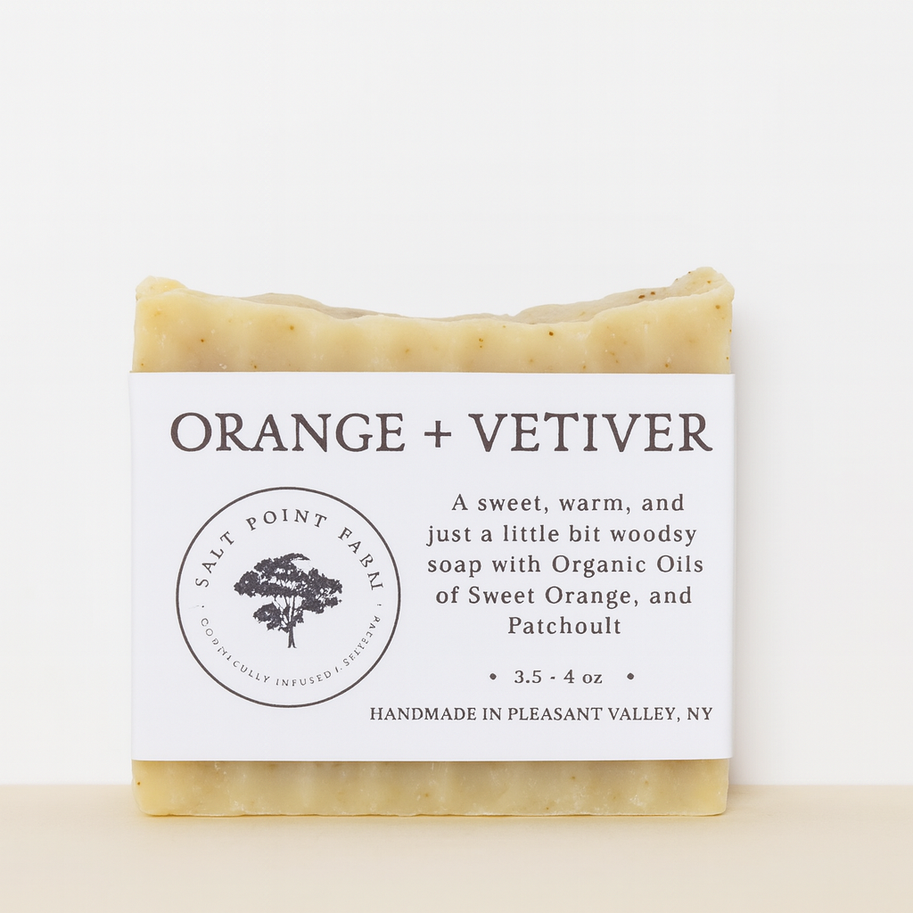 Organic Orange + Vetiver Soap