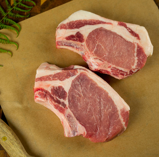 Pasture-Raised & Organic Bone In Pork Chop | Approximately .86lb