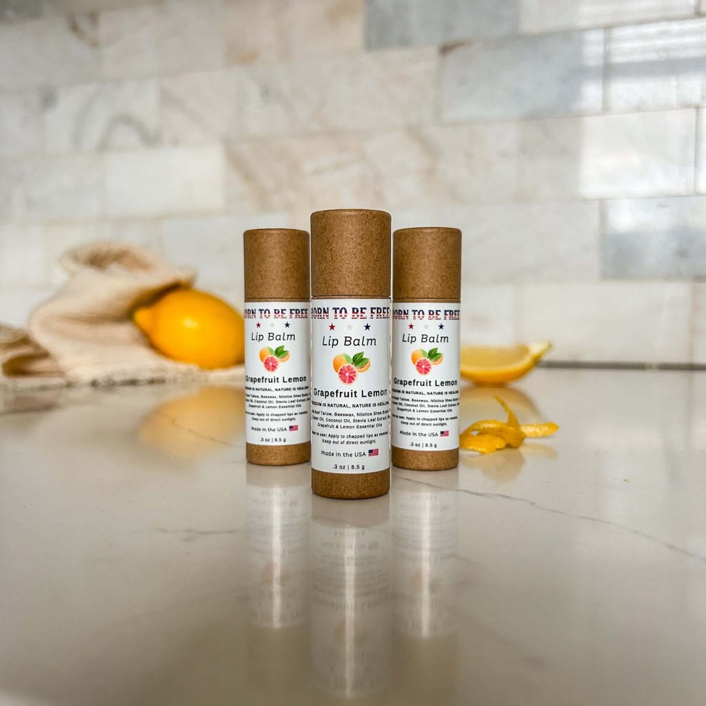 Grapefruit Lemon Lip Balm