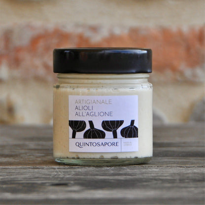Quintosapore Aglione garlic alioli jar, 200 g